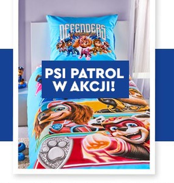 Psi Patrol, najlepsze oferty dla Twojego dziecka w Biedronce