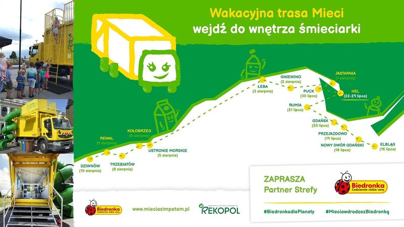 EkoWakacje z Biedronką - Czysty Bałtyk i recykling plastiku