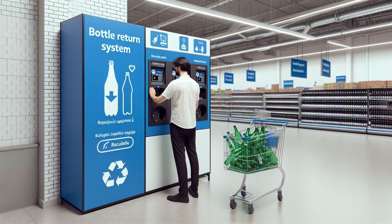 Przewodnik po systemie zwrotu butelek w Biedronce
