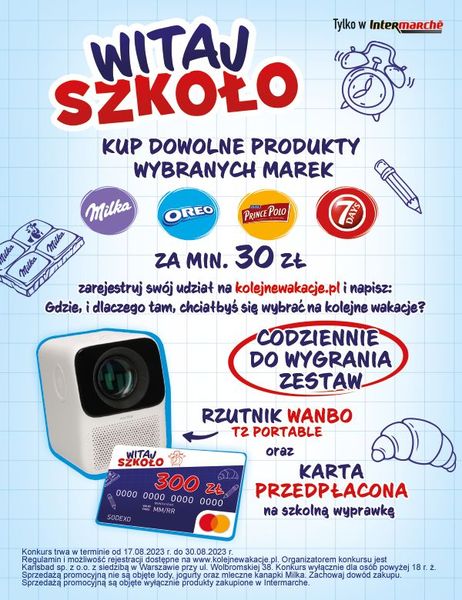 Witaj w szkole - Konkurs Intermarche