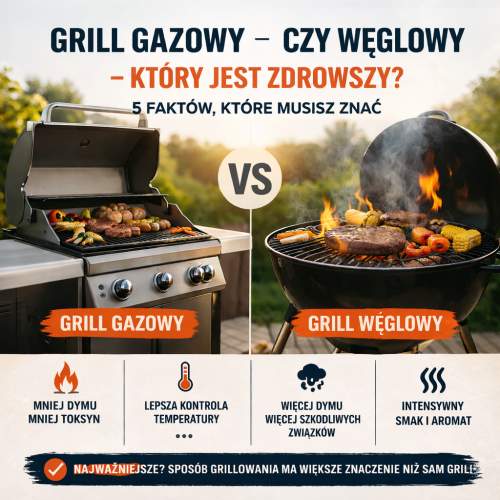grill gazowy vs węglowy porównanie który zdrowszy grillowanie zdrowie