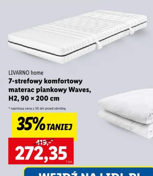 materac piankowy