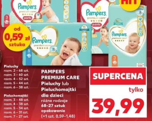 pieluszki Pampers