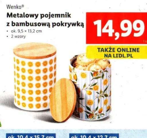 pojemnik na żywność