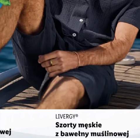 szorty męskie