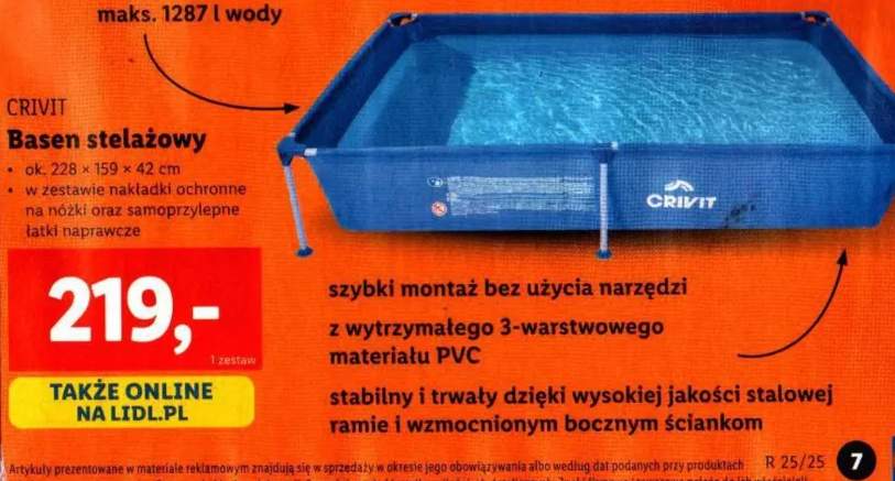 basen na stelażu