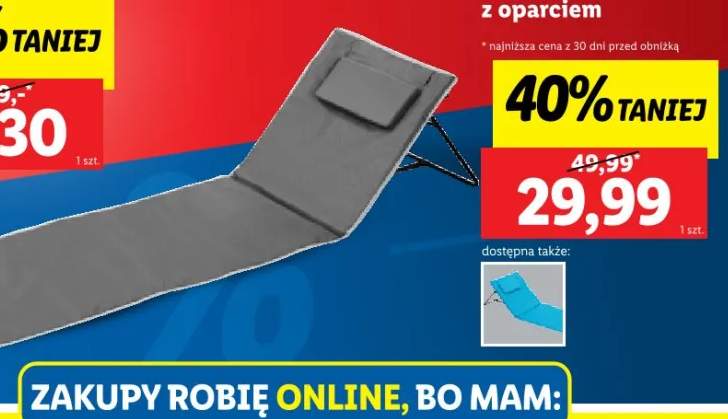 mata z podparciem