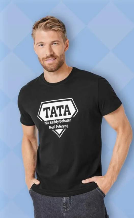 t-shirt męski