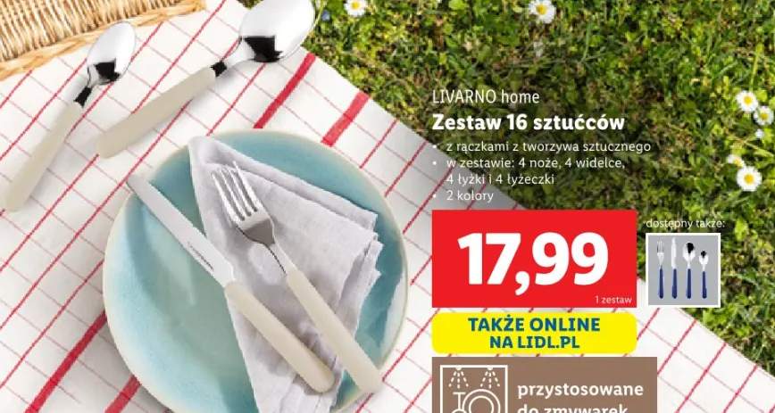 zestaw sztućców