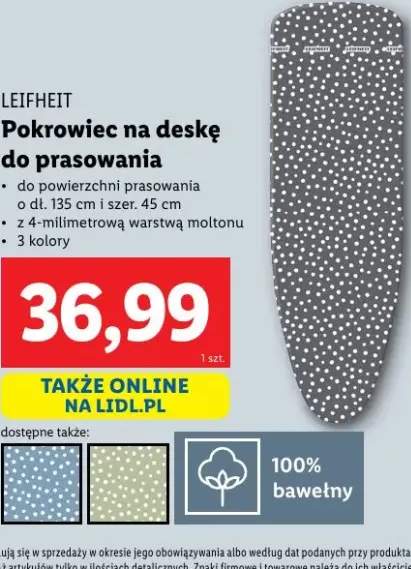 pokrowiec na deskę do prasowania