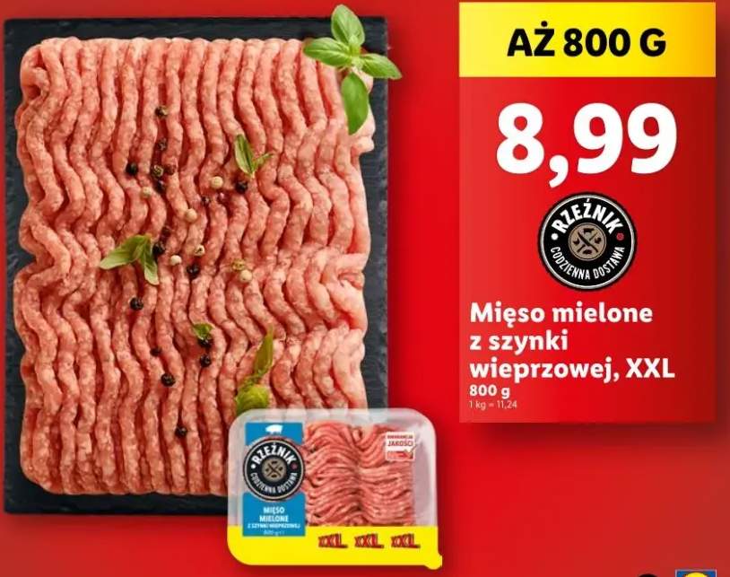 mięso mielone wieprzowe