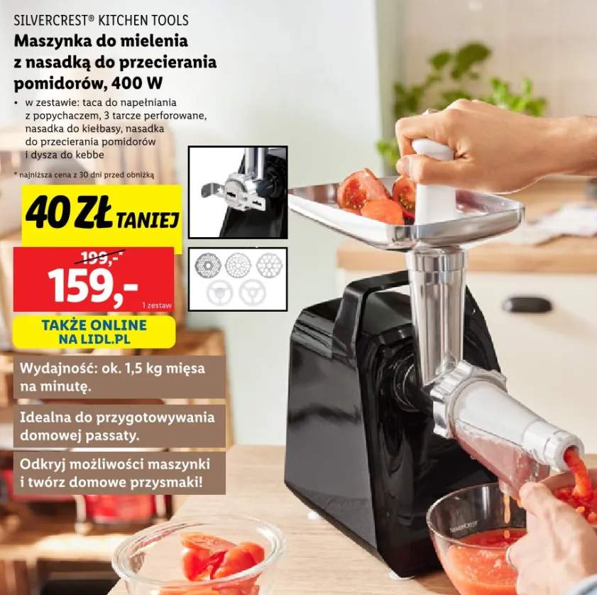 maszynka do mielenia mięsa