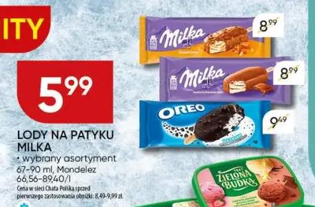 lody na patyku