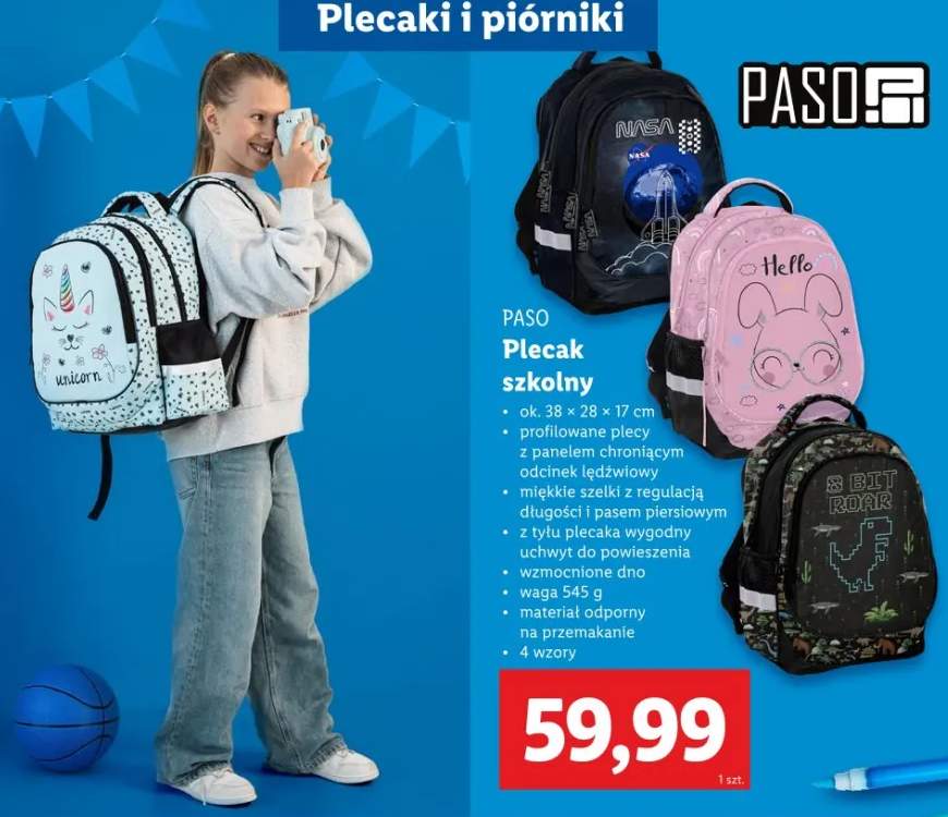 plecak szkolny