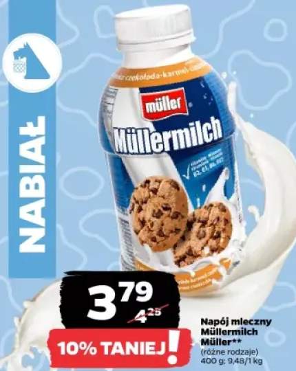 napój mleczny