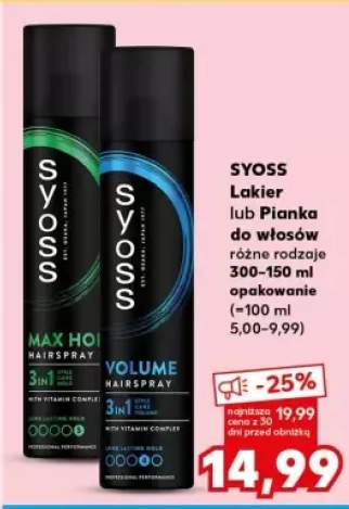pianka do włosów