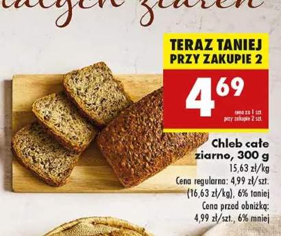 chleb całe ziarno