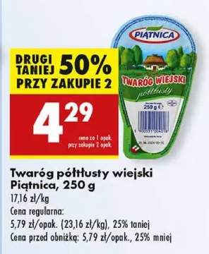 twaróg półtłusty
