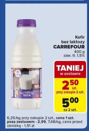kefir bez laktozy