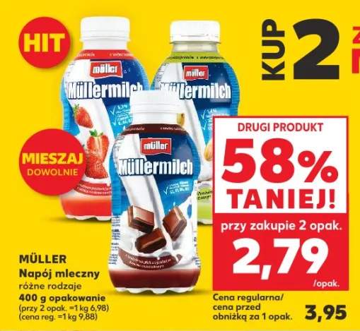 napój mleczny