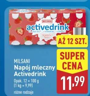 napój mleczny