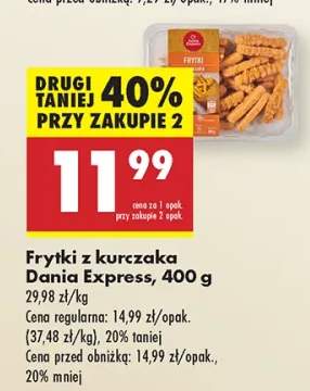 frytki z kurczaka