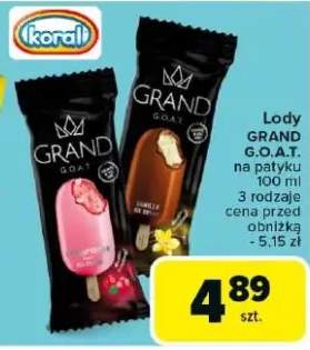 lody na patyku