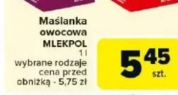 maślanka owocowa