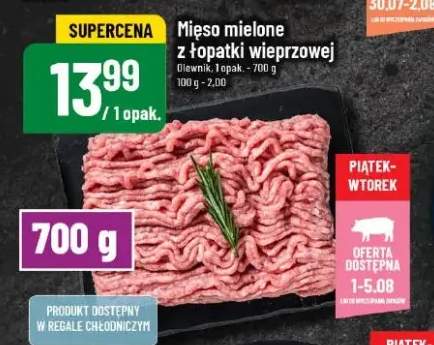 mięso mielone z łopatki
