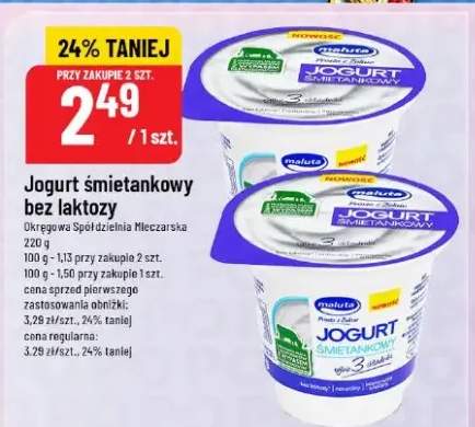 jogurt bez laktozy