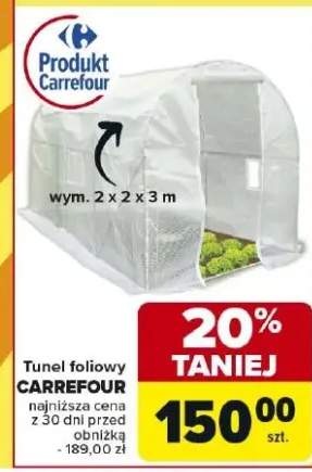 tunel foliowy