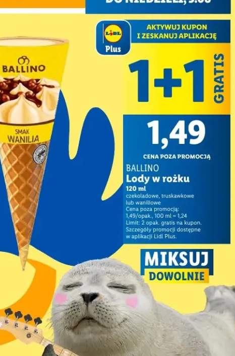 lody waniliowe