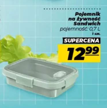 pojemniki do żywności