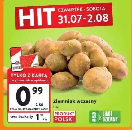 ziemniaki wczesne
