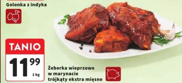 żeberka wieprzowe