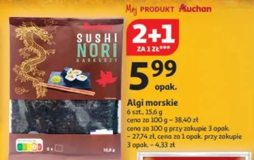 algi morskie
