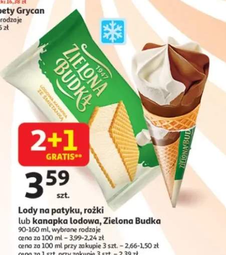 lody na patyku