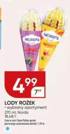lody rożek