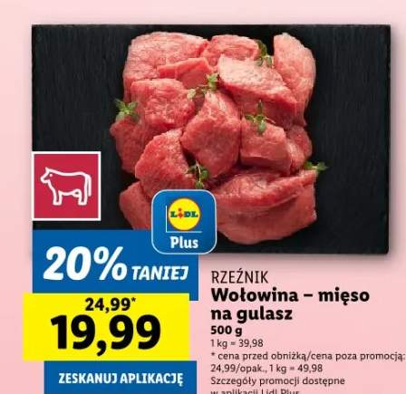 mięso na gulasz