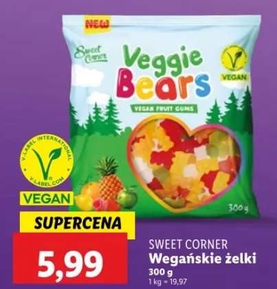 żelki wegańskie