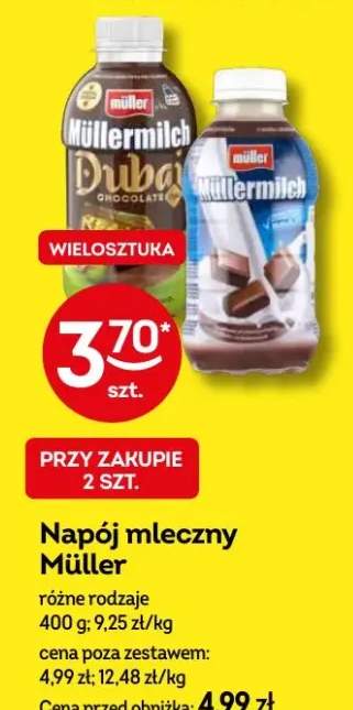 napój mleczny