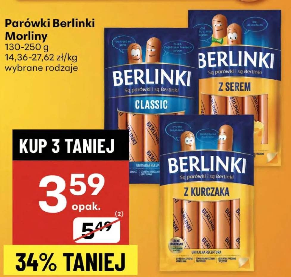 parowki z serem