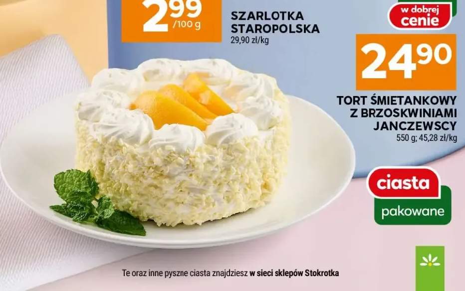 tort śmietankowy