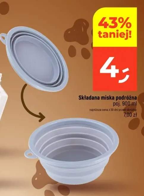miska składana
