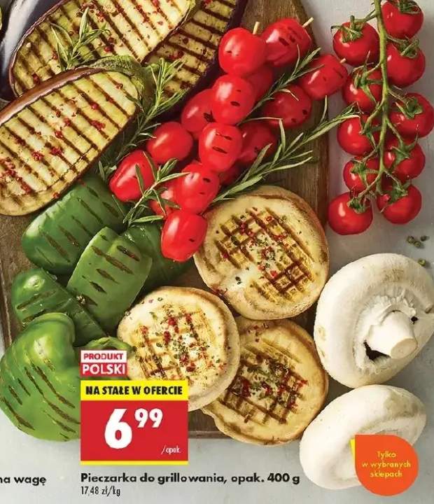 pieczarki na grilla
