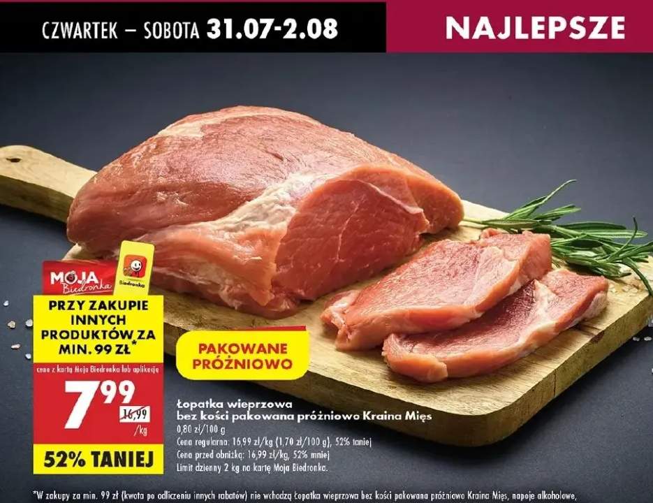 łopatka wieprzowa