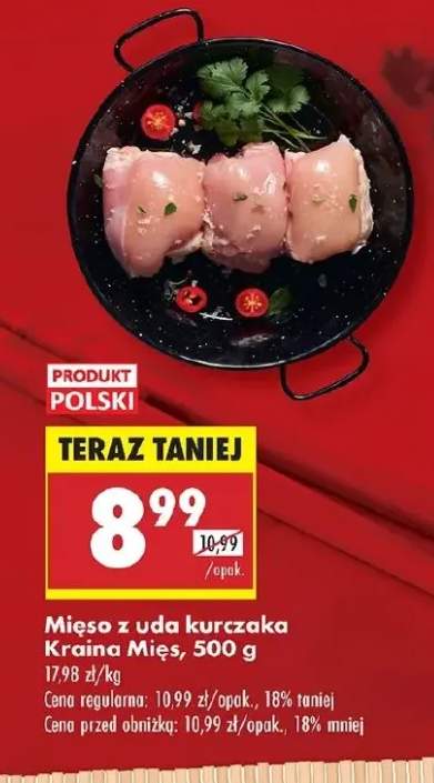mięso z uda kurczaka