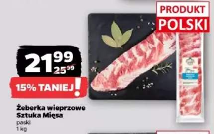 żeberka wieprzowe