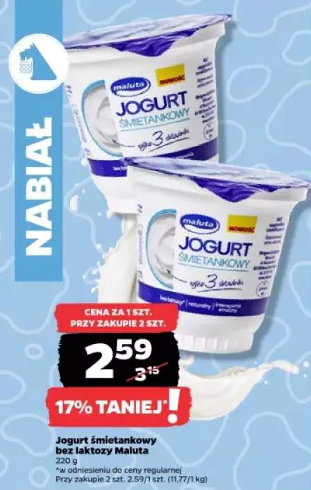jogurt bez laktozy