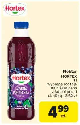 nektar z czarnej porzeczki